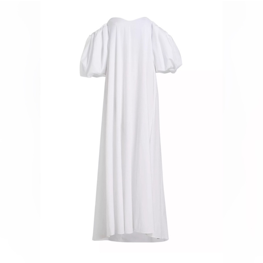 Caroline Constas Palmer Off-The-Shoulder Gown